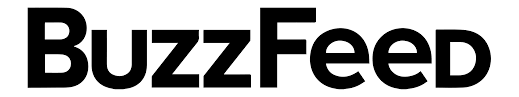 Buzzfeed logo on a white background.